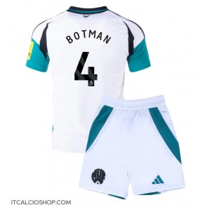Newcastle United Sven Botman #4 Terza Maglia Bambino 2024-25 Manica Corta (+ Pantaloni corti)